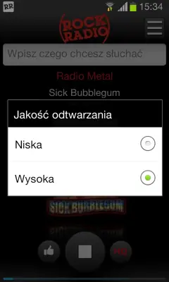 Rock Radio android App screenshot 2