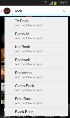 Rock Radio android App screenshot 4